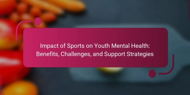Impact of Sports on Youth Mental Health: Benefits, Challenges, and Support Strategies