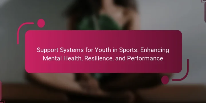 Support Systems for Youth in Sports: Enhancing Mental Health, Resilience, and Performance